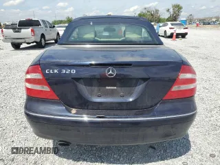 2004 Mercedes-Benz CLK Cabriolet 3.2L with VIN WDBTK65G84T029278, listed as a Copart auction lot 50312065 with 92,833 mi miles and Salvage Title. Bid and sale history available at carsss.com. Image 6.