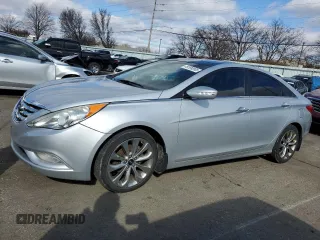 2012 Hyundai Sonata Limited with VIN 5NPEC4AB6CH395118, listed as a Copart auction lot 46399595 with 251,026 mi miles and Salvage Title. Bid and sale history available at carsss.com. Image 1.