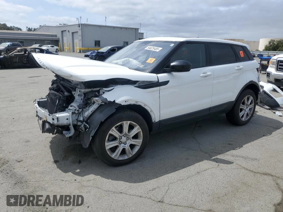 2017 Land Rover Range Rover Evoque SE with VIN SALVP2BG2HH180014, listed as a Copart auction lot 54625485 with 83,674 mi miles and Clean Title. Bid and sale history available at carsss.com. Image 1.