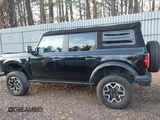 2022 Ford Bronco with VIN 1FMEE5DP0NLA87721, listed as a IAAI auction lot 40968618 with 45,693 mi miles. Bid and sale history available at carsss.com. Image 14.