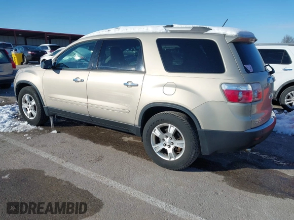 2012 GMC Acadia SLE with VIN 1GKKRPED9CJ342021, listed as a IAAI auction lot 41309637 with 212,183 mi miles and . Bid and sale history available at DreamBid. Image 3.