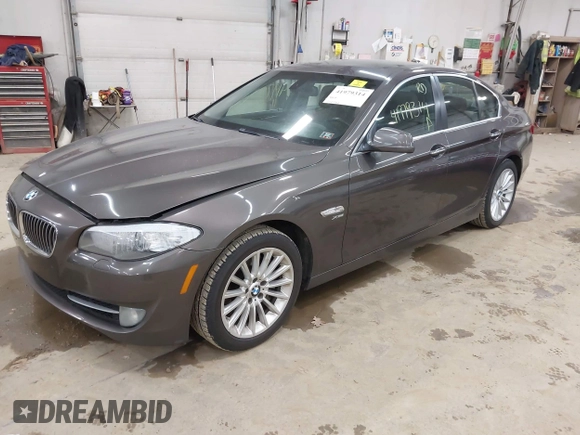 2011 BMW 5 Series 535i xDrive with VIN WBAFU7C53BDU54623, listed as a IAAI auction lot 41979314 with 202,522 mi miles. Bid and sale history available at carsss.com. Image 2.