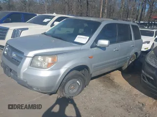 2008 Honda Pilot EX-L z VIN 5FNYF285X8B022601, wystawiony jako IAAI lot #41693222 z przebiegiem 119 753 mil mil oraz . Historia ofert i sprzedaży dostępna na DreamBid. Obrazek 2.