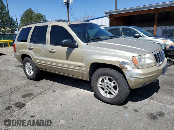 2001 Jeep Grand Cherokee Limited with VIN 1J4GW58NX1C676170, listed as a Copart auction lot 52363495 with 213,678 mi miles and Clean Title. Bid and sale history available at carsss.com. Image 4.