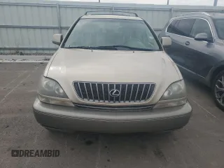 1999 Lexus RX 300 Luxury SUV with VIN JT6HF10U2X0020147, listed as a Copart auction lot 44136725 with 214,298 mi miles and Clean Title. Bid and sale history available at carsss.com. Image 5.