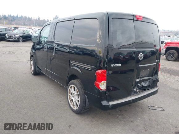 2015 Nissan NV200 S with VIN 3N6CM0KN3FK712950, listed as a IAAI auction lot 41724321 with 117,089 mi miles and . Bid and sale history available at DreamBid. Image 3.