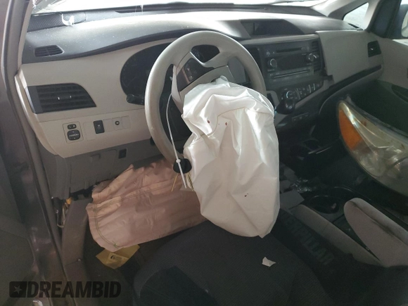 2013 Toyota Sienna LE AAS with VIN 5TDKK3DC8DS295151, listed as a Copart auction lot 46894255 with Not Provided miles and Salvage Title. Bid and sale history available at DreamBid. Image 8.