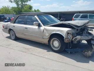 1997 Mercury Grand Marquis LS with VIN 2MELM75W3VX707138, listed as a IAAI auction lot 40055743 with 198,489 mi miles and . Bid and sale history available at DreamBid. Image 1.