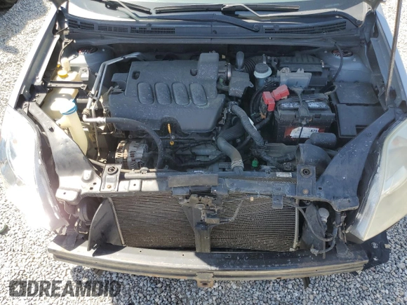 2012 Nissan Sentra SR with VIN 3N1AB6AP7CL776441, listed as a Copart auction lot 52162555 with 110,334 mi miles and Salvage Title. Bid and sale history available at DreamBid. Image 11.