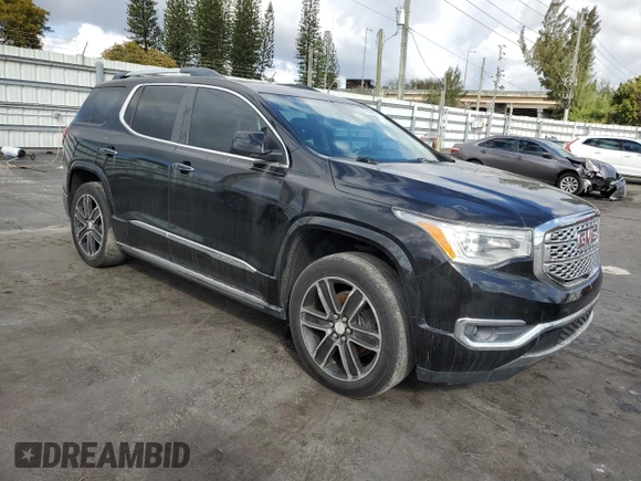 2017 GMC Acadia Denali with VIN 1GKKNPLS3HZ195880, listed as a Copart auction lot 46048255 with 114,532 mi miles and Salvage Title. Bid and sale history available at carsss.com. Image 4.