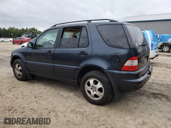 2003 Mercedes-Benz M-Class 3.7L with VIN 4JGAB57E63A410499, listed as a Copart auction lot 71107264 with 168,660 mi miles and Clean Title. Bid and sale history available at carsss.com. Image 2.