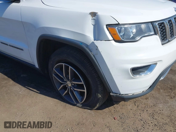 2017 Jeep Grand Cherokee Limited with VIN 1C4RJFBG6HC754452, listed as a IAAI auction lot 42036894 with 52,563 mi miles. Bid and sale history available at carsss.com. Image 17.