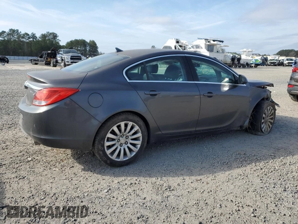 2011 Buick Regal CXL Turbo TO3 with VIN W04GX5GV7B1044111, listed as a Copart auction lot 43941945 with 197,554 mi miles and Salvage Title. Bid and sale history available at carsss.com. Image 3.