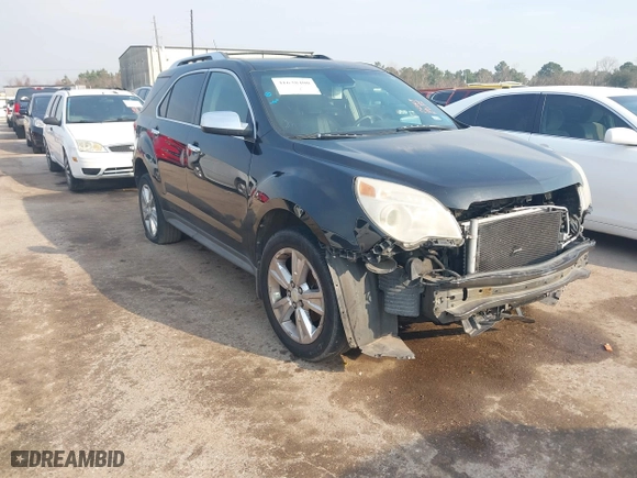 2012 Chevrolet Equinox LTZ with VIN 2GNFLFE51C6264419, listed as a IAAI auction lot 41638400 with 1 mi miles. Bid and sale history available at carsss.com. Image 1.