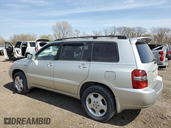 2004 Toyota Highlander z VIN JTEEP21A040041606, wystawiony jako Copart lot #52548255 z przebiegiem 243 031 mil mil oraz Szkoda całkowita • Salvage title. Historia ofert i sprzedaży dostępna na DreamBid. Obrazek 2.