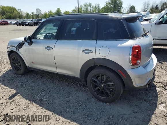 2012 MINI Countryman S with VIN WMWZC5C59CWM11849, listed as a Copart auction lot 54422655 with Not Provided miles and Salvage Title. Bid and sale history available at DreamBid. Image 2.