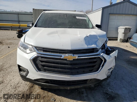 2020 Chevrolet Traverse LS with VIN 1GNERFKW8LJ149343, listed as a Copart auction lot 83079664 with 115,352 mi miles and Salvage Title. Bid and sale history available at carsss.com. Image 5.