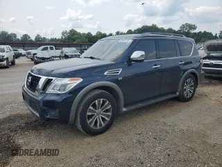 2020 Nissan Armada SL z VIN JN8AY2NC5LX518908, wystawiony jako Copart lot #59443135 z przebiegiem 105 687 mil mil oraz Czysty tytuł • Clean title. Historia ofert i sprzedaży dostępna na DreamBid. Obrazek 1.