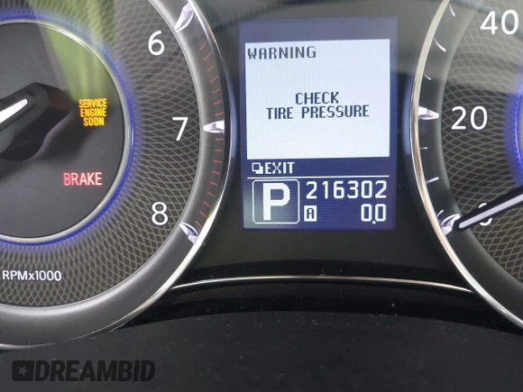 2012 Infiniti QX56 8-passenger with VIN JN8AZ2ND4C9716728, listed as a IAAI auction lot 42501339 with 216,302 mi miles and . Bid and sale history available at DreamBid. Image 15.