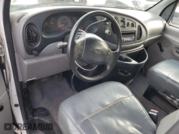 1999 Ford Econoline Passenger XL with VIN 1FBSS31L2XHA95612, listed as a Copart auction lot 72615104 with 211,283 mi miles and Salvage Title. Bid and sale history available at DreamBid. Image 8.