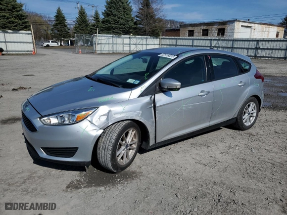 2017 Ford Focus SE with VIN 1FADP3K27HL281159, listed as a Copart auction lot 52916825 with 46,240 mi miles and Salvage Title. Bid and sale history available at carsss.com. Image 1.