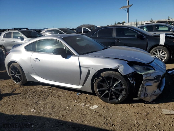 2023 Toyota GR86 Premium with VIN JF1ZNBE18P9750649, listed as a Copart auction lot 41982845 with 11,071 mi miles and Salvage Title. Bid and sale history available at carsss.com. Image 4.