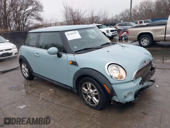 2012 MINI Hardtop with VIN WMWSU3C54CT541901, listed as a IAAI auction lot 41169297 with 147,677 mi miles and . Bid and sale history available at DreamBid. Image 1.