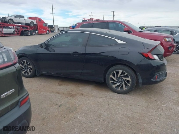 2018 Honda Civic Coupe LX-P with VIN 2HGFC4B00JH300934, listed as a IAAI auction lot 41208577 with 102,155 mi miles. Bid and sale history available at carsss.com. Image 14.