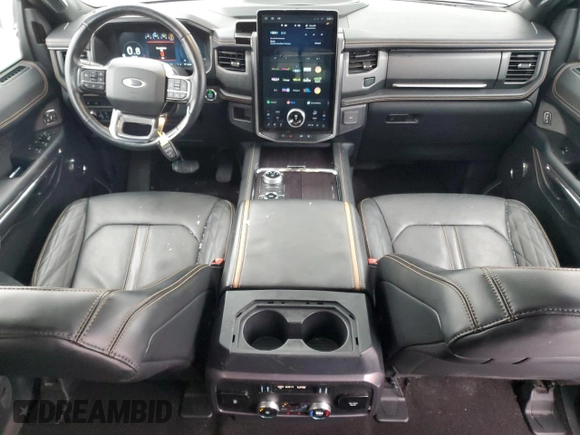 2022 Ford Expedition Platinum with VIN 1FMJU1MTXNEA47383, listed as a Copart auction lot 87005364 with 28,696 mi miles and Salvage title. Bid and sale history available at DreamBid. Image 8.