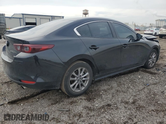 2022 Mazda 3 2.0 with VIN 3MZBPAA73NM307380, listed as a Copart auction lot 55522675 with 54,375 mi miles and Salvage title. Bid and sale history available at DreamBid. Image 3.