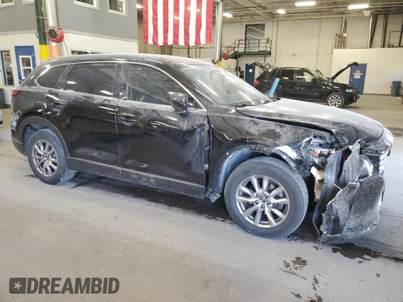 2018 Mazda CX-9 Touring with VIN JM3TCBCYXJ0231935, listed as a Copart auction lot 56202025 with 176,008 mi miles and Salvage title. Bid and sale history available at DreamBid. Image 4.