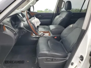 2019 Infiniti QX80 LUXE with VIN JN8AZ2NE6K9227058, listed as a Copart auction lot 64134284 with 89,785 mi miles and Salvage Title. Bid and sale history available at carsss.com. Image 7.
