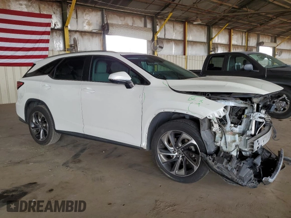 2018 Lexus RX with VIN JTJGZKCA7J2007874, listed as a Copart auction lot 50583365 with 90,632 mi miles and Salvage Title. Bid and sale history available at carsss.com. Image 4.