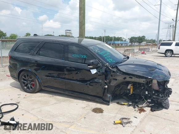 2023 Dodge Durango SRT Hellcat Premium with VIN 1C4SDJH9XPC554953, listed as a IAAI auction lot 42375728 with 19,492 mi miles and . Bid and sale history available at DreamBid. Image 14.