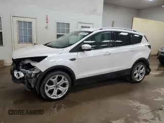2019 Ford Escape Titanium с VIN 1FMCU9J95KUA33540, выставлен на аукционе Copart как лот 60551665 с пробегом 86 953 миль миль и Чистый • Clean title. История ставок и продаж доступна на DreamBid. Изображение 1.