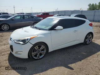 2013 Hyundai Veloster w/Black Int with VIN KMHTC6AD2DU099052, listed as a Copart auction lot 60487975 with 126,762 mi miles and Clean title. Bid and sale history available at DreamBid. Image 1.