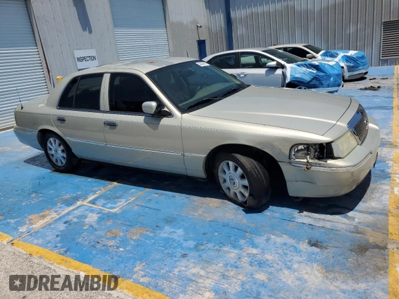 2005 Mercury Grand Marquis LS Premium z VIN 2MEFM75W45X636559, wystawiony jako Copart lot #54424415 z przebiegiem 129 643 mil mil oraz Szkoda całkowita • Salvage title. Historia ofert i sprzedaży dostępna na DreamBid. Obrazek 4.