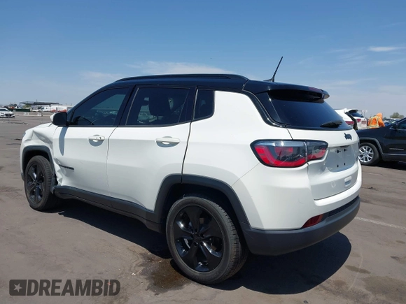 2020 Jeep Compass Latitude с VIN 3C4NJCBB5LT129328, выставлен на аукционе IAAI как лот 42360593 с пробегом 51 874 миль миль и . История ставок и продаж доступна на DreamBid. Изображение 3.