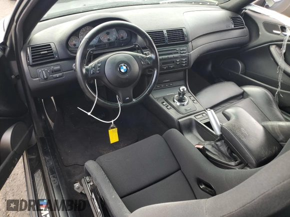 2004 BMW 3 Series M3 with VIN WBSBL93494PN57076, listed as a Copart auction lot 73140814 with Not Provided miles and Salvage Title. Bid and sale history available at DreamBid. Image 8.