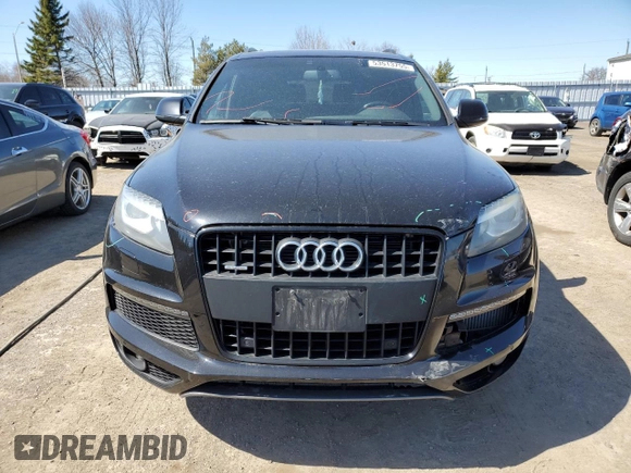 2014 Audi Q7 with VIN WA1DMCFE1ED004286, listed as a Copart auction lot 53513755 with 134,411 mi miles and Clean title. Bid and sale history available at DreamBid. Image 5.
