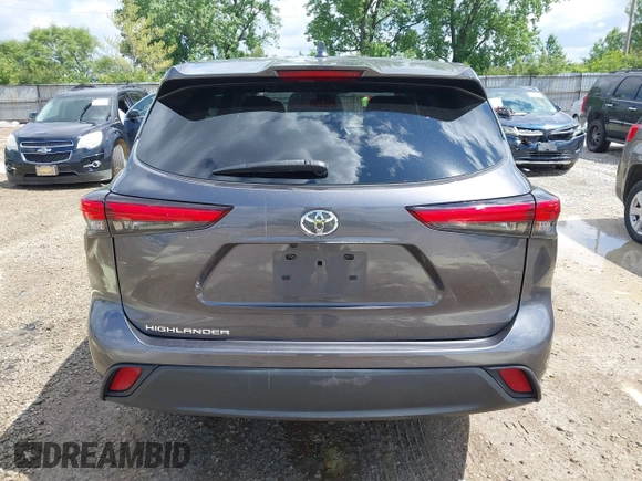 2021 Toyota Highlander L z VIN 5TDCZRAH6MS538197, wystawiony jako IAAI lot #42322488 z przebiegiem 129 014 mil mil oraz . Historia ofert i sprzedaży dostępna na DreamBid. Obrazek 16.