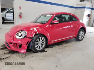 2017 Volkswagen Beetle 1.8T SE with VIN 3VWJ17AT4HM616468, listed as a Copart auction lot 49137305 with 75,811 mi miles and Salvage Title. Bid and sale history available at carsss.com. Image 1.