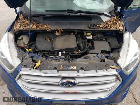 2017 Ford Escape Titanium with VIN 1FMCU0JD9HUD76425, listed as a Copart auction lot 50788845 with 118,072 mi miles and Salvage Title. Bid and sale history available at carsss.com. Image 13.