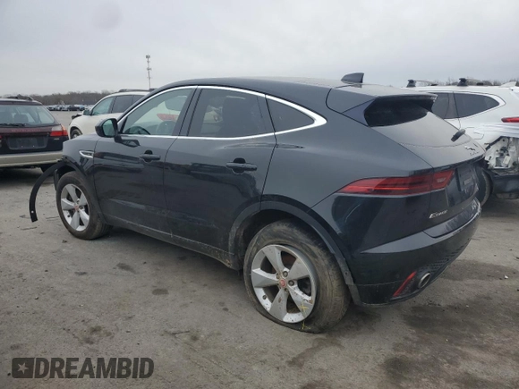 2018 Jaguar E-Pace R-Dynamic S with VIN SADFT2GX5J1Z32484, listed as a Copart auction lot 44236615 with 49,029 mi miles and Salvage Title. Bid and sale history available at DreamBid. Image 2.