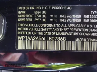 2020 Porsche Macan z VIN WP1AA2A56LLB07868, wystawiony jako IAAI lot #41277477 z przebiegiem 42 520 mil mil oraz . Historia ofert i sprzedaży dostępna na DreamBid. Obrazek 9.