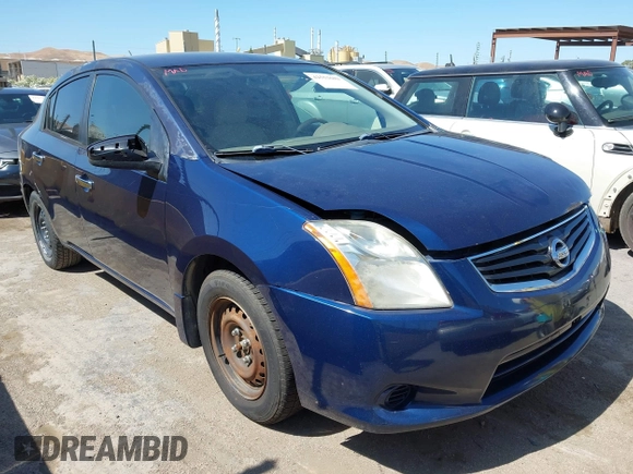 2010 Nissan Sentra S with VIN 3N1AB6APXAL697889, listed as a IAAI auction lot 42553602 with 191,237 mi miles and . Bid and sale history available at DreamBid. Image 1.
