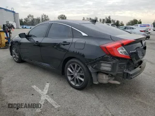 2020 Honda Civic Sedan EX with VIN 19XFC1F33LE207731, listed as a Copart auction lot 48042755 with 69,956 mi miles and Salvage Title. Bid and sale history available at carsss.com. Image 2.