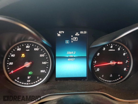 2019 Mercedes-Benz C 300 with VIN WDDWK8DB2KF882504, listed as a Copart auction lot 79469634 with 45,927 mi miles and Salvage Title. Bid and sale history available at carsss.com. Image 9.
