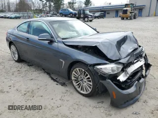 2015 BMW 4 Series 428i xDrive z VIN WBA3N9C55FK246501, wystawiony jako Copart lot #50233985 z przebiegiem 139 234 mil mil oraz Czysty tytuł • Clean title. Historia ofert i sprzedaży dostępna na DreamBid. Obrazek 4.
