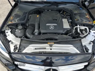 2018 Mercedes-Benz C 300 with VIN WDDWF4JB5JR419500, listed as a Copart auction lot 60235995 with 37,014 mi miles and Salvage title. Bid and sale history available at DreamBid. Image 11.